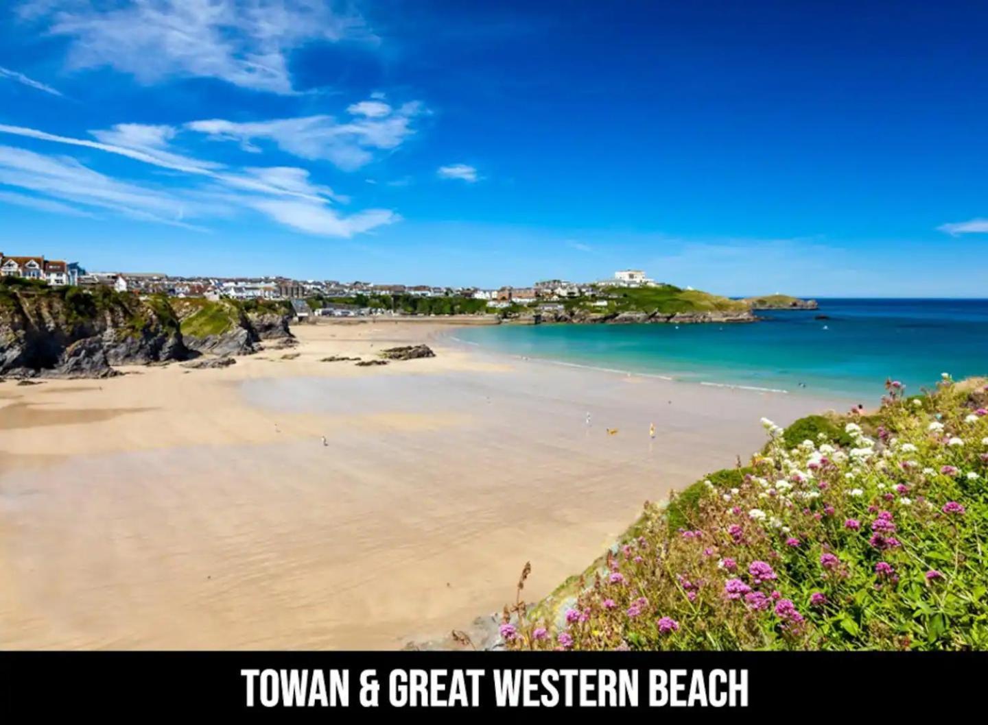 Town Location - 5 Min Walk To Beach - Dog Friendly Newquay  Exterior photo